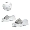 Zapatillas Planas de Nuevo Estilo para Mujer con Brillantes Pedrería, Medias Zapatillas Versátiles Casuales de Moda de Alta Gama para Verano 2026 Uso Exterior