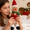 Adornos de Figuras de Hombre de Jengibre Navideño Transfronterizos, Muñecas de Punto Vintage, Accesorios y Decoraciones para Nochebuena al por Mayor