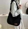 Bolso de gran capacidad para mujer, nueva moda 2024, bandolera de pana, bolso grande, bolso de mano de alta gama, moderno