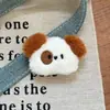 Broche Broche de Cachorrinho Fofo de Pelúcia Grampo de Cabelo Chaveiro Pingente de Bolsa Acessórios Pelúcia DIY Acessórios para Roupa
