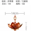 Corrente de Chuva Púrpura Estilo Japonês Liga de Alumínio Corrente de Chuva Corrente de Calha para Jardim Exterior Corrente Guia de Água Decoração de Templo Villa