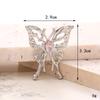 Acessórios de Joias DIY Borboleta Criativa Exquisita Fivela de Prato de Flor Capa de Celular Material de Colagem de Diamante Liga Metálica Acessórios de Cabelo com Diamantes Embutidos