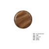 Yfjy Manteles Individuales Hechos a Mano Diarios para Cocina Tabla de Cortar de Nogal Negro Set para el Hogar Tabla de Cortar de Madera Plato para Palillos Platillo de Madera