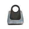 Bolso Retro de Color Contrastante Transfronterizo para Mujer 2025 Nuevo Bolso de Mano con Costuras de Moda Elegante Bolso de Trabajo para Dama