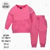 Sudadera de Otoño Nueva de Cuello Redondo Transfronteriza Material Ropa para Bebés y Niños Traje de Dos Piezas Traje Deportivo Casual [Mayoreo]