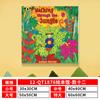 Decoración de Pared de Biblioteca de Libros Ilustrados en Inglés Diseño de Creación Ambiental para Jardín de Niños Pintura Colgante Pasillo de Aula Área de Lectura Adhesivo de Pared Cultural