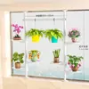 Estante de Flores para Balcón de Piso a Techo, Repisa de Ventana de Sala de Estar, Estante para Plantas Verdes Suculentas, Estante para Macetas Colgantes de Orquídeas de Pie para Interiores