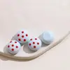 Hongo de Caramelo Color Macarrón Parche Decorativo Acrílico Accesorios para Pendientes Llavero DIY