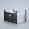 Carpeta de acordeón arcoíris A6 mini de tres lados transfronteriza con 13 compartimentos, gran capacidad, cordón, portarrecibos, en stock