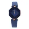 Relógio de pulso de quartzo casual clássico personalizado para senhoras, relógio coreano simples com diamantes, processamento de amostra