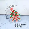 Decoraciones de paletas navideñas bestseller transfronterizas, Adornos de bastón de caramelo para árbol de Navidad, Decoración navideña para el hogar