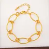 Pulseira Flor de Diamante Dourado Areia Vermelho Rosa com Galho de Flor e Caractere da Sorte Incrustado com Diamante, Pulseira Fashion de Luxo Leve para Mulheres