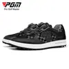 Zapatos de Golf Pgm para Hombre Malla Transpirable Nueva Cordones Giratorios Suela de Goma con Tacos Antideslizantes