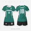 Conjunto de Uniforme de Vôlei, Camisa de Vôlei Feminina com Design Estampado, Traje Esportivo Respirável de Secagem Rápida, Uniforme de Vôlei Estampado Digital em Corpo Inteiro