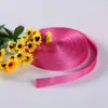 Cinta Reflectante de Nylon Imitación al por Mayor Color Sólido Tejido Liso Tira de Borde para Bolsa Ribete de Bolso de Mano Accesorios de Decoración para Ropa