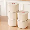 Younai Arroz Multigrano para el Hogar Caja de Almuerzo Reenvasada Caja de Almacenamiento para Microondas Caja para Almacenar Alimentos Frescos Caja de Almuerzo