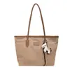Bolsa Versátil Transfronteiriça, Bolsa Boston Casual para o Dia a Dia, Bolsa de Ombro/Axila Feminina de Design Nicho Estilo Coreano