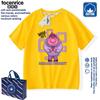 Ropa Intensa Camiseta de Manga Corta para Niños Verano Unisex Algodón Vintage Americano Estampado Top de Moda 28