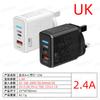 Cargador de teléfono móvil de nitruro de galio de 65 W al por mayor transfronterizo, cabezal de carga USB tipo C, regulaciones europeas y americanas, cabezal de carga rápida PPS