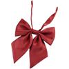 Pajarita Brillante Color Sólido Uniforme Jk Traje Pequeño de Marinero Accesorios de Lazo para Estudiante Camisa Estilo Preppy Femenino Dulce