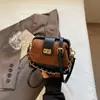 Bolso de Mano con Cadena y Patrón de Diamantes de Alto Estilo Nuevo Verano 2026, Bolso Cruzado de Hombro Único y Moderno de Moda