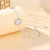 Pulseira de Cabacinha Branca Perolada Tichia Foto Real para Mulheres Prata de Lei S925 Luxo Acessível de Nicho Pulseira de Concha Fulu de Alta Qualidade