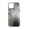 Adequado para Cartão de Costas de Pena da Apple DIY Cartolina Padrão de Pele de Raposa de Nove Caudas Padrão de Onda Capa de Celular Iphone17 Estilo Vento Ins