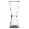 Herramienta Especial para Mezclar para Tienda de Té con Leche Taza Ince Taza Medidora de Doble Cabeza Taza Medidora de 20cc con Escala en oz Medidor de Mililitros