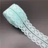 [30 Cores em Estoque] Renda Não Elástica de 3cm de Largura Acessórios DIY Tecido Artesanal Renda para Sofá Cortina Fabricante