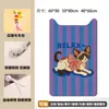 Protetor de Sofá Resistente ao Desgaste Anti-Arranhão de Gato Desenho Animado Almofada Arranhador para Gatos Sem Cheiro Tapete de Escalada para Gatos Não Solta Pelo Prancha Arranhadora para Gatos Adesivo de Parede Vertical