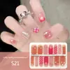 14 se refiere a las pegatinas de lentejuelas 3D sin luz, pegatinas de uñas de gel con purpurina, explosiones transfronterizas, pegatinas de uñas duraderas-