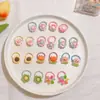Goma para el Cabello de Dibujos Animados para Bebé con Alta Elasticidad, Banda para el Cabello del Tamaño de un Pulgar que No Daña el Cabello, Lindo Accesorio para el Cabello Infantil