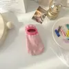 Meias Barco de Sorvete~Doces e Fofas Antiderrapantes Meias Curtas para Primavera e Verão, Estilo Ins Simples Cores Doces, Respiráveis, Absorventes de Suor, Meias Invisíveis