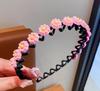 Diadema para el Cabello de Niña Artefacto para Acabado del Cabello Diadema Niñas Linda Presionador para el Cabello Diadema Accesorios para el Cabello Niñas Pequeñas Diadema Antideslizante para la Cabeza