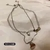 Colección de Collares Clavícula de Diseño Nicho, Collares Cruzados Estilo Chica Picante, Collares Resistentes con Pedrería Góticos Estilo Europeo y Americano Dulces Frescos Versátiles para Mujeres