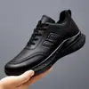 Zapatos de Algodón Gruesos con Forro de Terciopelo para Hombre, Nuevos de Invierno, Zapatos Cómodos para Caminar de Personas Mayores, Zapatos Casuales para Papá de Edad Media y Mayores