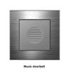 Enchufe Eléctrico Británico 13A Carga Rápida USB tipo-c Estándar Británico Pie Cuadrado Panel Metálico Gris Aluminio Dibujado con Alambre Edición Hong Kong y Macao