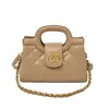 Bolso de cadena acolchado estilo Chanel de piel suave popular este año para mujer, nuevo modelo de verano 2026, bolso de mano y bolso cruzado