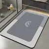 Diatom Mud Banheiro Absorvente Tapete de Piso Luz de Vaso Sanitário Tapete Antiderrapante de Luxo Porta de Entrada de Secagem Rápida Tapete de Pé Tapete de Porta de Vaso Sanitário