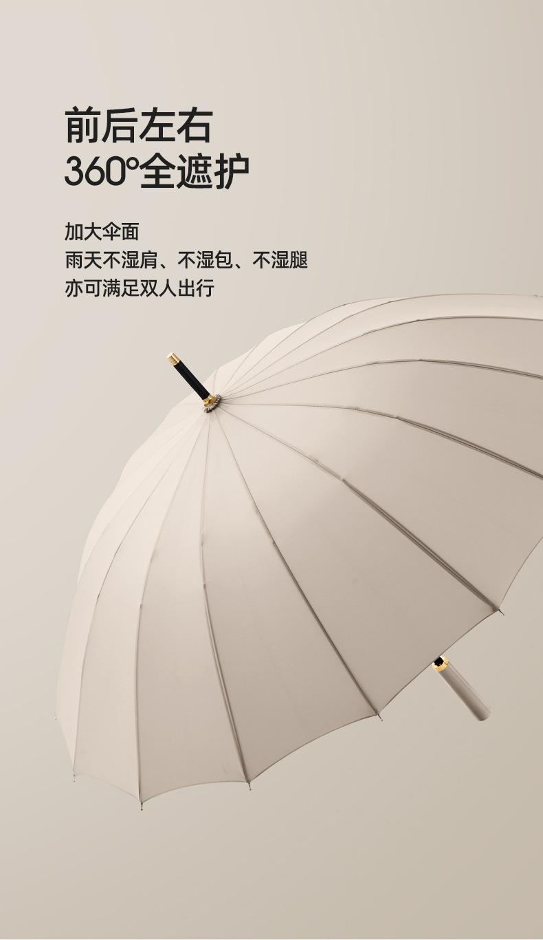 16骨皮手柄直杆伞--米色色_05.jpg