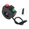 Adecuado para Kugoo M4 Interruptor de Botón Tres en Uno para Faro Bocina Señales de Giro Izquierda y Derecha Bicicleta Eléctrica