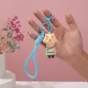 Llavero de Dibujos Animados Monstruo Pequeño de la Montaña Langlang Llavero Colgante Periférico de Película para Bolsa de Pareja Llavero Colgante de Caja Sorpresa