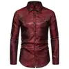 Comercio Exterior Otoño 2024 Camisa para Hombre Camisa de Manga Larga Popular en Internet Moda Guapo Delgado Estilista Camisa Ropa para Hombre