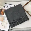 Cachecol Liso de Sarja Estilo Coreano Versátil Quente Peça de Roupa Externa Nova Outono e Inverno Manto de Alta Qualidade Xale Elegante da Moda