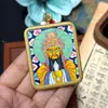 Thangka Enrollado Xizang Nepal Thangka Pintado a Mano Dragón Cinco Ancianos 4*5 Núcleo