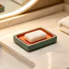 Productos de resina de hotel de lujo ligero de alta gama personalizados de fábrica, jabonera de resina para hotel, jabonera especial para habitaciones de hotel