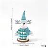 Tejido de Punto Elástico Hombres Niñas Muñecas Figuras Navidad Escena Nórdica Año Nuevo Decoración Adornos Transfronterizo