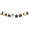Conjunto de Decoração para Festa de Halloween Transfronteiriça Decoração de Festa do Festival Fantasma Banner Topper de Bolo Inserções