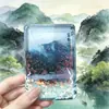Imán para refrigerador: Producto Cultural y Creativo de la Ciudad, Paisaje de Hangzhou, Popular en Xiaohongshu, Imán de Nevera Magnético Acrílico de Arena Líquida Más Vendido para Viajes