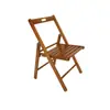 Suministro Especial Transfronterizo Silla Plegable para Exteriores Silla Portátil de Madera Maciza con Respaldo Mesa Plegable Simple de Ocio Silla de Comedor para el Hogar